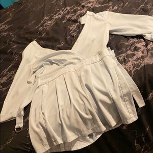 Baby Blue Sealess Romper